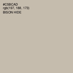 #C5BCAD - Bison Hide Color Image
